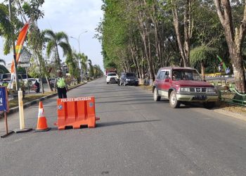 Hari Pertama Operasi Patuh, Sat Lantas Polres Merangin Tilang 95 Kendaraan