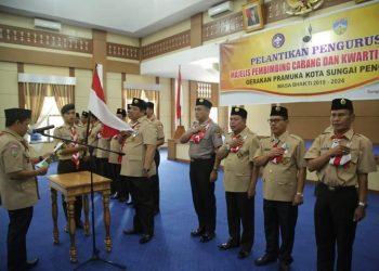 Pengurus Mabicab & Kwarcab Kota Sungai Penuh di Lantik