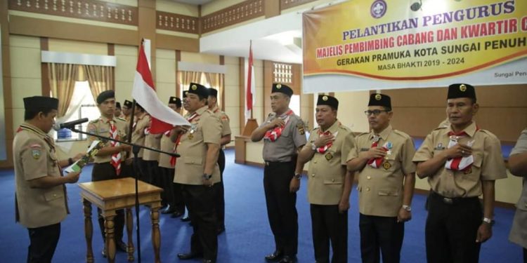 Pengurus Mabicab & Kwarcab Kota Sungai Penuh di Lantik