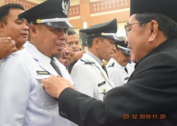 44 Kades Terpilih Resmi Dilantik Wako AJB