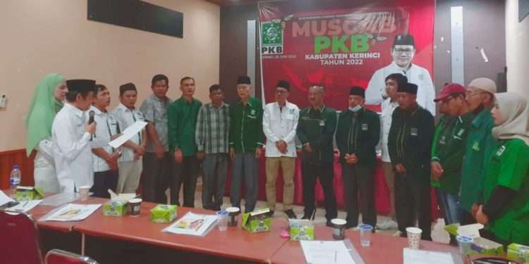 Pimpin PKB Kerinci Periode 2022-2026, Heri Zaldi Siap Membesarkan PKB di Kerinci