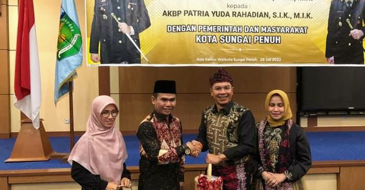 Ketua DPRD Kota Sungai Penuh Fajran Hadiri Pisah Sambut Kapolres Kerinci