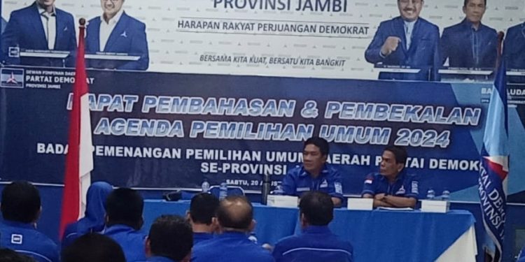 Serentak se Provinsi Jambi, Senin Partai Demokrat Buka Pendaftaran Caleg