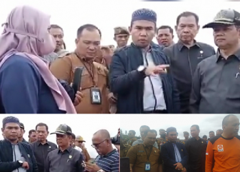Pimpinan Bersama Anggota DPRD Sungai Penuh Tinjau Tempat Pembuangan Sampah di RPT