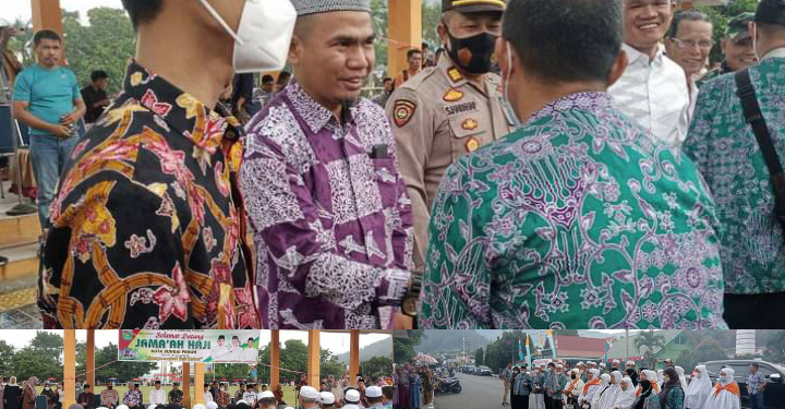 Ketua DPRD Fajran Hadiri Penyambutan Kepulangan 47 Jamaah Haji Kota Sungai Penuh