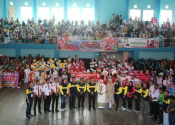 Wako Ahmadi Buka Lomba Drumband Tingkat Kota Sungai Penuh