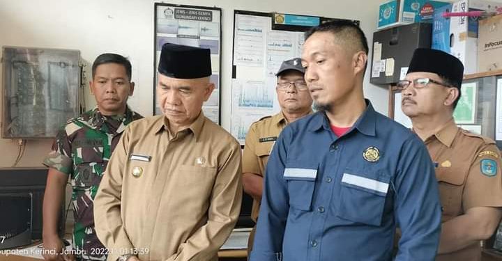 Bupati Adirozal Terus Pantau Situasi Gunung Kerinci