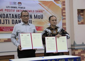 Kawal Pemilu 2024, IJTI Resmi Teken MoU dengan KPU RI