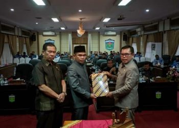 DPRD Kota Sungai Penuh Gelar Paripurna Penandatanganan Kesepakatan KUA dan PPAS 2023