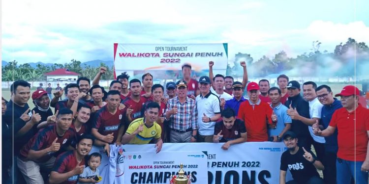 Open Turnamen Walikota Sungai Penuh Cup Ditutup