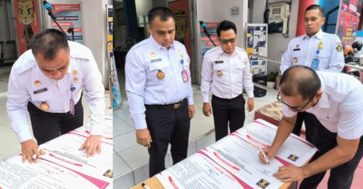 Kantor Imigrasi Kerinci Tandatangani Pakta Integritas Menuju WBK dan WBBM