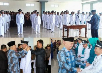 Bupati Adirozal Lantik 39 Kades Terpilih Hasil Pilkades Serentak 2022