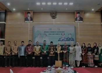 Bupati Tanjabbar, Hadiri Malam Pisah Sambut Kapolres