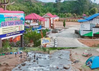 Berkunjung ke Aura Taman Bunga RKE, Surga Tersembunyi di Lembah Khayangan