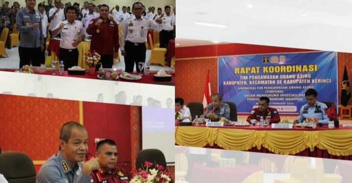 Imigrasi Kerinci Gelar Rakor Timpora dengan Pemkab dan Kecamatan di Kerinci
