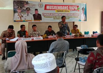 Musrenbang Kecamatan Danau Kerinci Barat Tidak Dihadiri 6 Anggota DPRD Dapil V