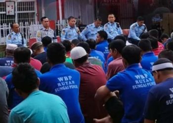 Transisi Menuju Endemi, Rutan Sungai Penuh berikan Sosialisasi kepada Warga Binaan