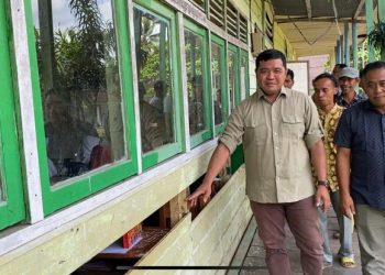 39 Tahun Tak Terjamah Bantuan Pembangunan, Begini Kondisi SD Negeri 126/V Sungai Rambai