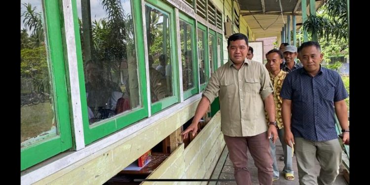 39 Tahun Tak Terjamah Bantuan Pembangunan, Begini Kondisi SD Negeri 126/V Sungai Rambai