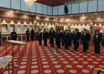 Ini Nama-nama 17 Pejabat Eselon II Pemprov Jambi yang Dilantik Wagub Sani