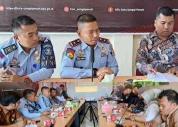 Rutan Sungai Penuh Ikuti Rakor Bersama KPU Terkait Pendirian TPS Lokasi Khusus