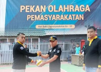 Peringati HBP ke-59, Rutan Sungai Penuh Gelar Pekan Olahraga Bagi Petugas dan WBP