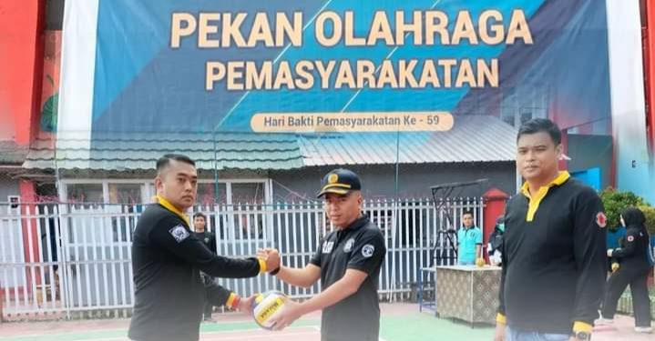 Peringati HBP ke-59, Rutan Sungai Penuh Gelar Pekan Olahraga Bagi Petugas dan WBP