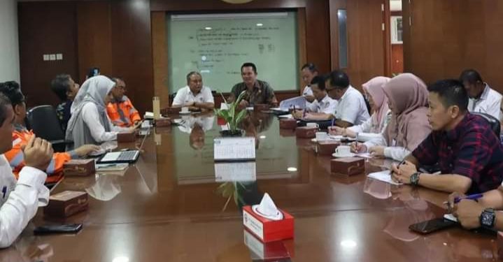 Jajaki Metode Pengelolaan Sampah, Wawako Antos Lakukan Rakor Bersama Direksi PT. Semen Padang