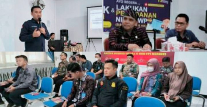 Imigrasi Kerinci Bersama KP2KP Gelar Sosialisasi Pengisian dan Pelaporan Pajak Tahunan