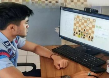 Meriahkan HBP 59, Rutan Kelas IIB Sungai Penuh Ikuti Turnamen Catur Online Nasional