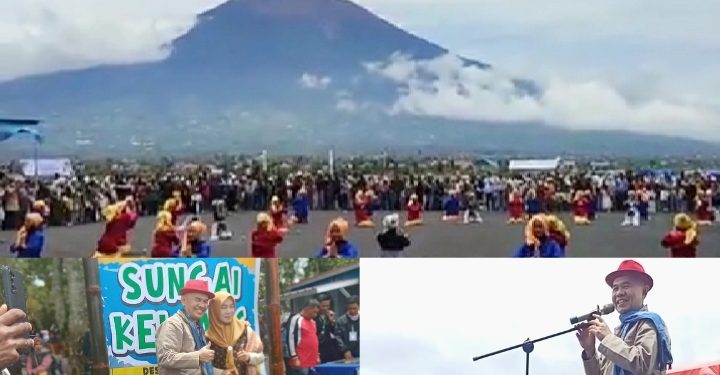 Bupati Adirozal Resmikan Taman Wisata Maro Alam Sungai Keluang Desa Sungai Rumpun