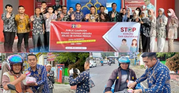 Rutan Sungai Penuh Lakukan Sosialisasi Public Campaign Pembangunan Zona Integritas