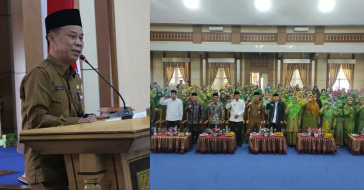 Buka Konfercab III Muslimat NU, Sekda Alpian Ajak NU Ikut Sukseskan Program Pemkot