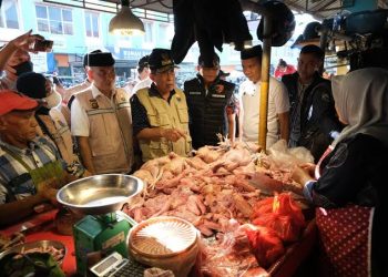 Wagub Sani Cek Ketersediaan Pangan Jelang Puasa