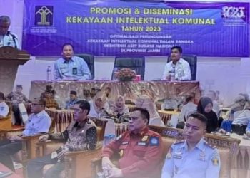 Karutan Hadiri Kegiatan Promosi dan Diseminasi Kekayaan Intelektual Komunal Kemenkumham Jambi