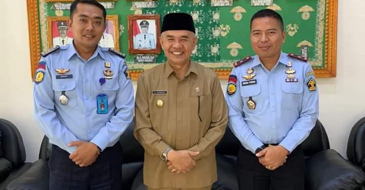 Bangun Hubungan Baik dengan Pemda, Karutan Sungai Penuh Silaturahmi ke Kantor Bupati Kerinci