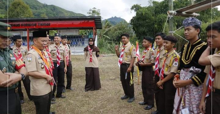 Sekda Alpian Buka Raimuna Pramuka Kwarcab Sungai Penuh
