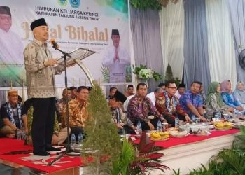 Hadiri Halal Bihalal HKK, Bupati Adirozal : Pentingnya Membangun Komunikasi Sesama Warga Kerinci