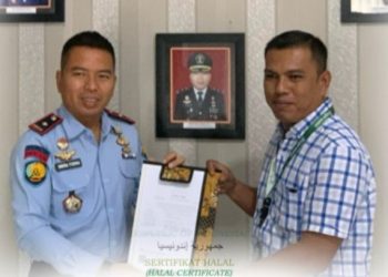 Makanan WBP Rutan Sungai Penuh Resmi Bersertifikasi Halal