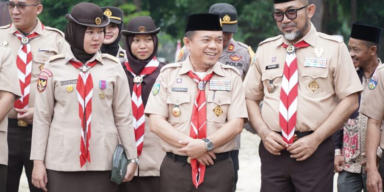 Gubernur Al Haris : Potensi Pramuka Jambi Luar Biasa