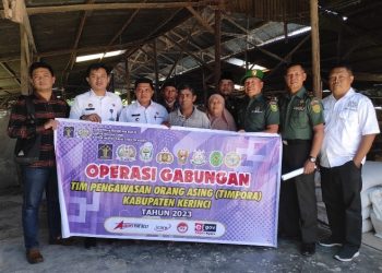 Imigrasi Kerinci Gelar Operasi Gabungan Timpora