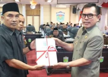 DPRD Gelar Paripurna Penyampaian Pengantar Walikota Terhadap Ranperda Pertanggungjawaban APBD T.A 2022