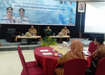 Diskominfo Provinsi Jambi Adakan FGD Satu Data Indonesia Untuk Wujudkan Tata Kelola Data Yang Akurat