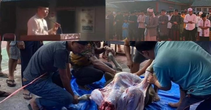 Rutan Sungai Penuh Laksanakan Sholat Idul Adha dan Berqurban Bersama Warga Binaan