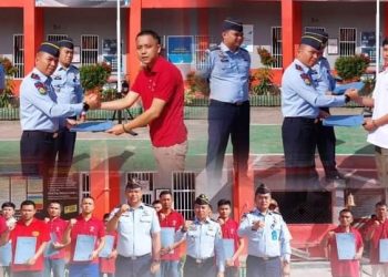 Karutan Sungai Penuh Berikan Sertifikat Pelatihan PBK dan BPJS Ketenagakerjaan Kepada WBP