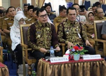 Wako Ahmadi dan Wawako Antos Ikuti Rapat Verifikasi Lapangan Hybrid Evaluasi Kota Layak Anak