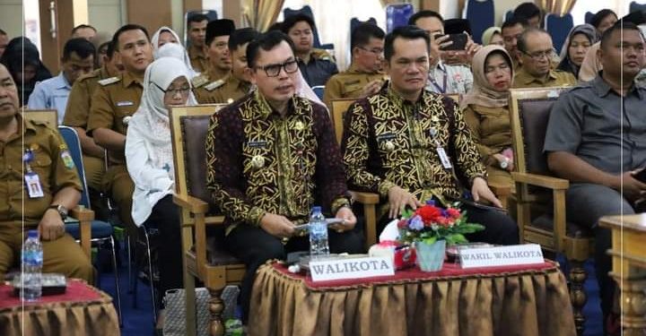 Wako Ahmadi dan Wawako Antos Ikuti Rapat Verifikasi Lapangan Hybrid Evaluasi Kota Layak Anak