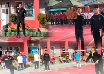 Kepala Rutan Sungai Penuh Resmi Membuka Kegiatan Porsenap HDKD ke-78