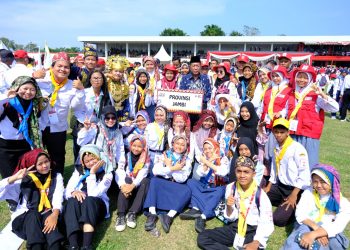 Hadiri Pembukaan Jumbara PMR Nasional, Wagub Sani Berpesan Junjung Tinggi Prinsip Jambi Beradat Jambi Mantap