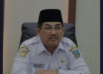 Bupati Tanjab Barat Ikuti Rakornas Wasin Tahun 2023 Secara Virtual